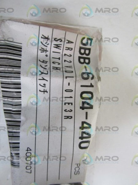 KOMORI SWITCH AR22VDL-01E3R ORIGINAL PACKAGE