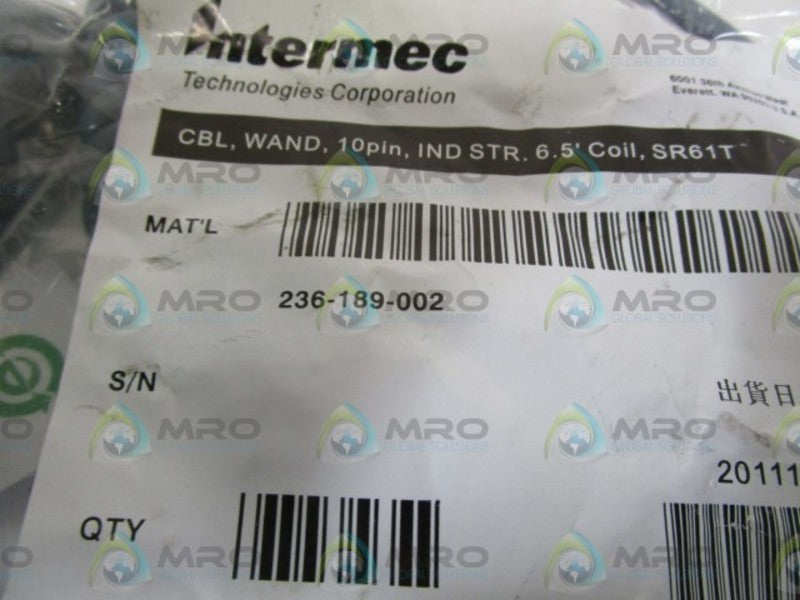 INTERMEC WAND CABLE 236-189-002 NSMP