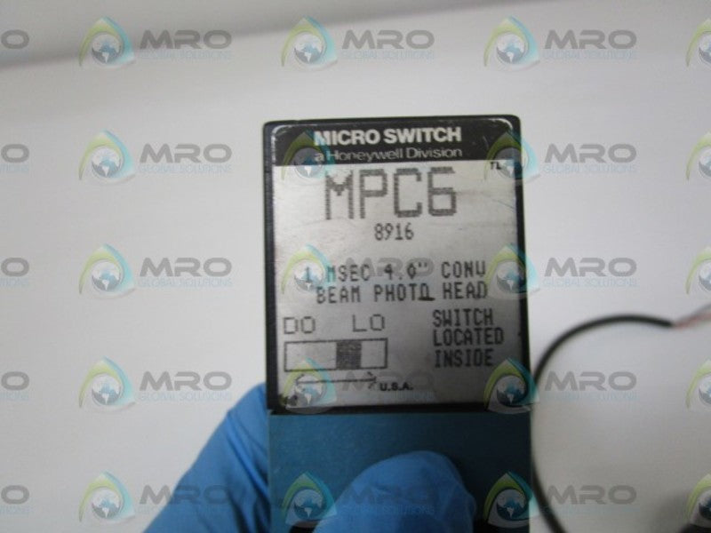 MICRO SWITCH BEAM PHOTO HEAD MPC6 UNMP