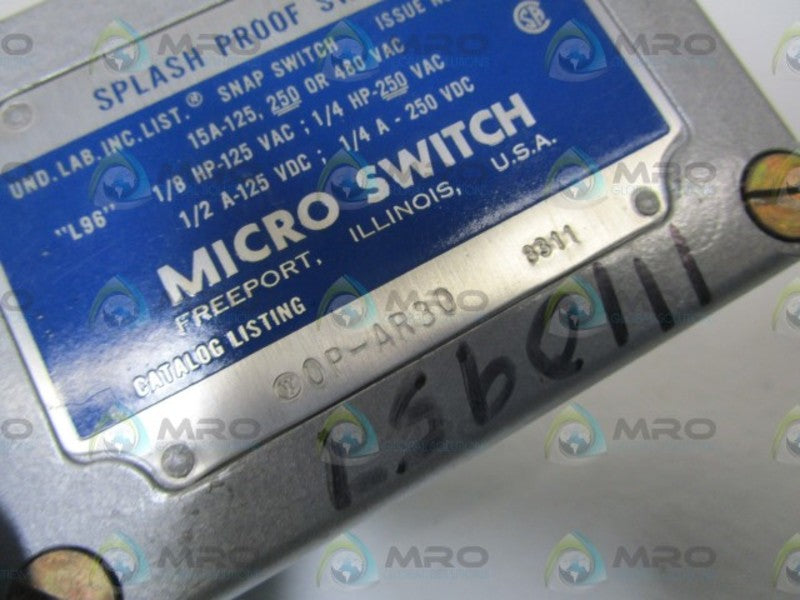 MICRO SWITCH OP-AR30 SPLASH PROOF SWITCH ACTUATOR (GREY) NSNP