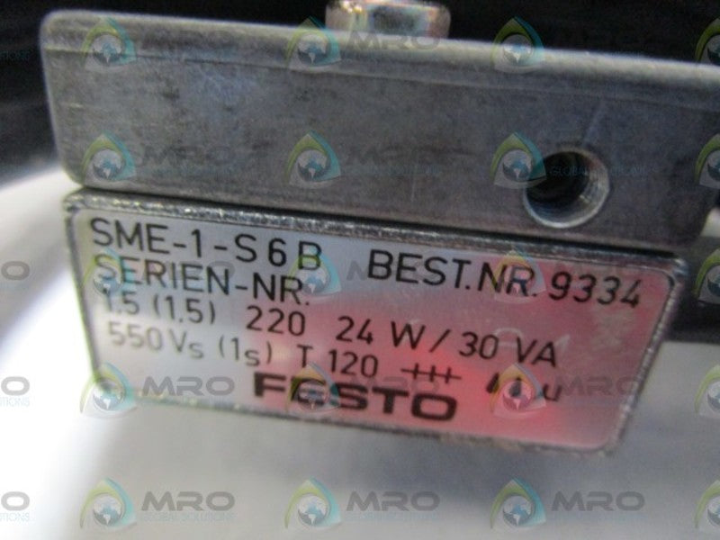 FESTO PROXIMITY SWITCH SME-1-S6B  NSNP