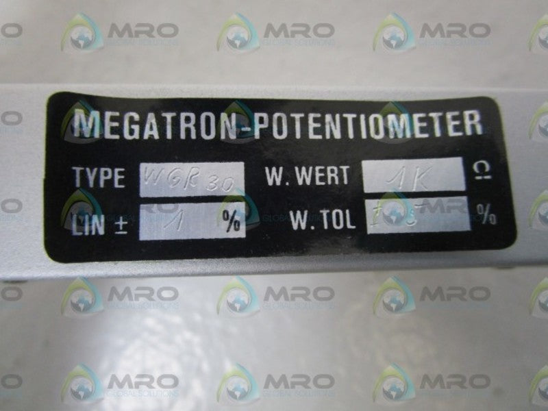 MEGATRON 1K POTENTIOMETER WGR30 NSNP