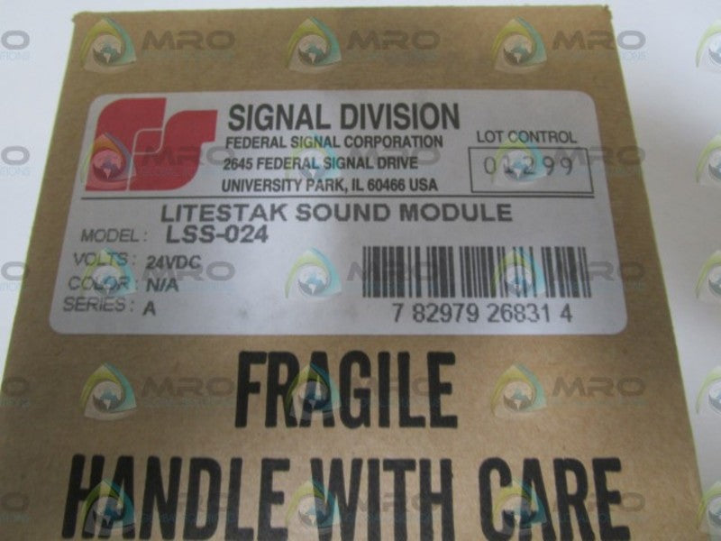 INDUSTRIAL SPARE PART LITESTACK SOUND MODULE LSS-024  NSFS