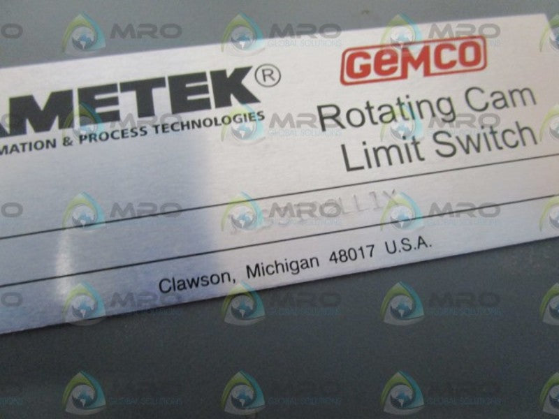 AMETEK ROTATING CAM LIMIT SWITCH 1983102LL1X  NSNP