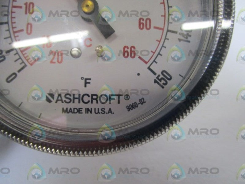 ASHCROFT GAUGE -20-66C 0-150F 9060-02  NSNP
