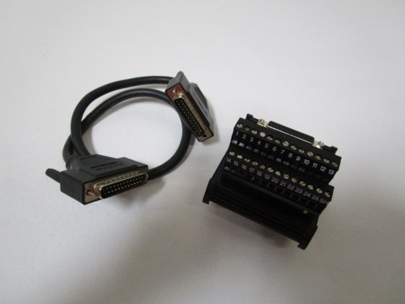 PARKER COMPUMOTOR VM25 I/O MODULE w/ CABLE NSMP