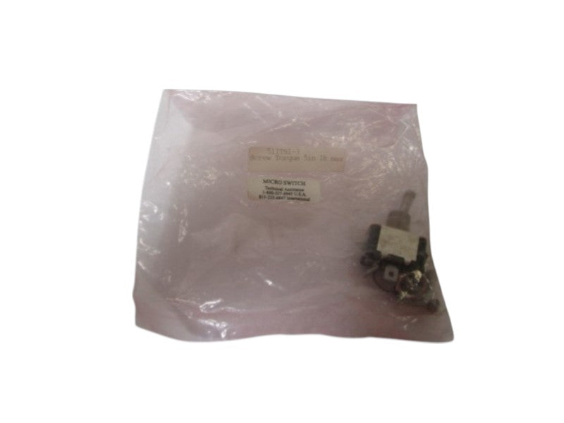 MICROSWITCH TOGGLE SWITCH 511TS1-3 NSMP