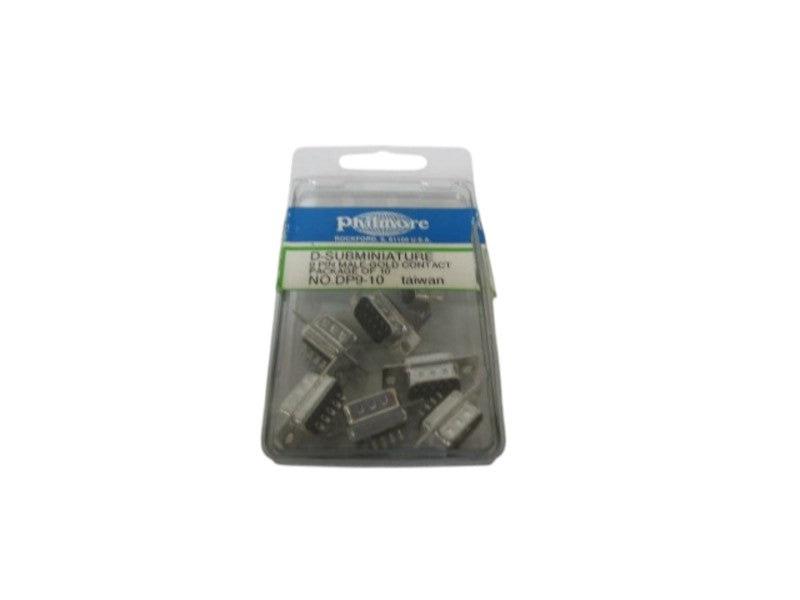 LOT OF 7 PHILMORE D-SUB 9 PIN DP9-10 NSMP