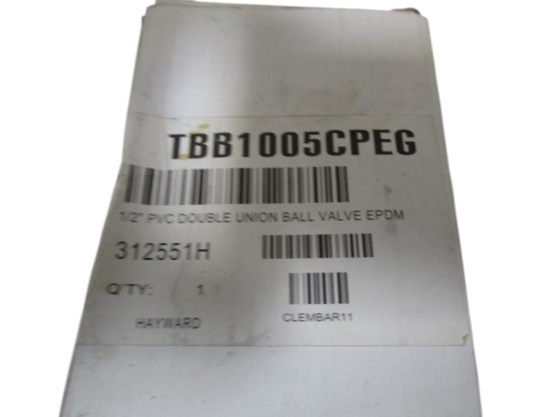 HAWAYRD 1/2" BALL VALVE TBB1005CPEG NSMP