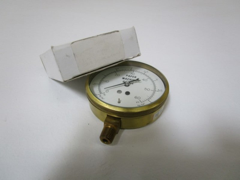 MARSH GAUGE 3.5" 60PSI W5046 NSMP