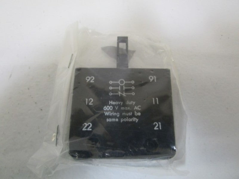 RELIANCE ELECTRIC AUXILIARY CONTACT 78098-50D NSMP