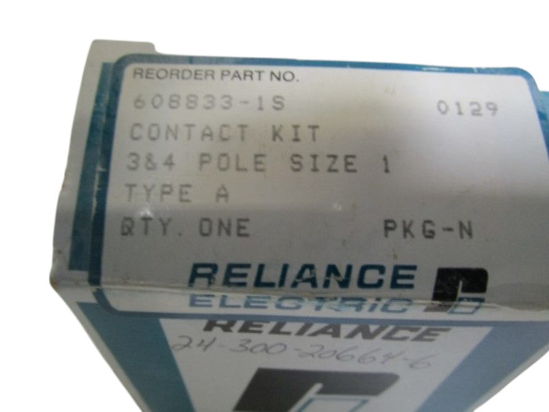 RELIANCE ELECTRIC CONTACT KIT 608833-1S NSMP