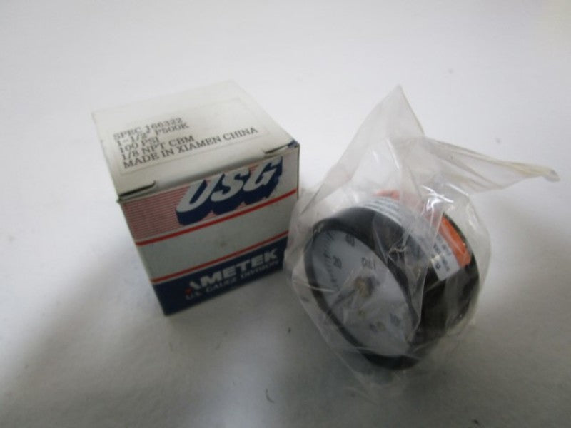 USG PRESSURE GAUGE 100PSI 166322 NSMP