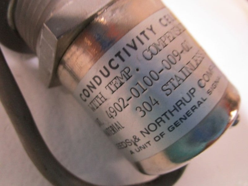 LEEDS&NORTHRUP CO. CONDUCTIVITY CELL W/ TEMP COMPENSATOR 4902-0100-009-01 UNMP