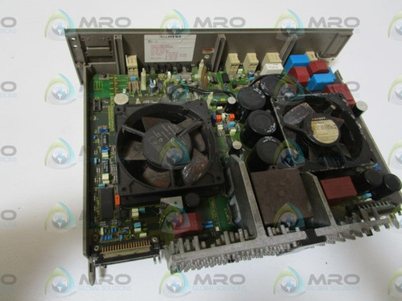 SIEMENS 6ES5955-3LF12 POWER SUPPLY MODULE UNMP