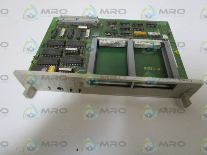 SIEMENS CPU MODULE 6ES5921-3WB13 UNMP
