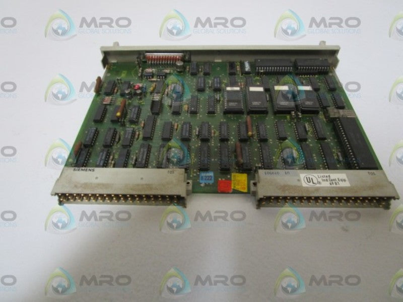 SIEMENS BOARD MODULE 6ES5511-5AA12 UNMP