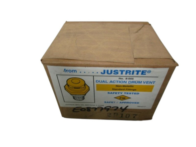 JUSRITE DUAL ACTION DRUM VENT 8-005 NSFS