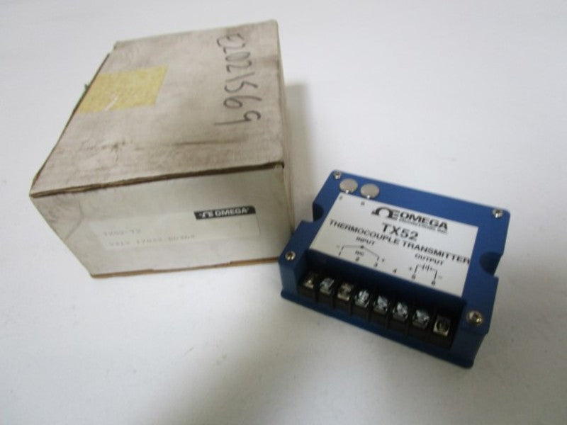 OMEGA TX52-T2 THERMOCOUPLE TRANSMITTER 0/200C NSMP