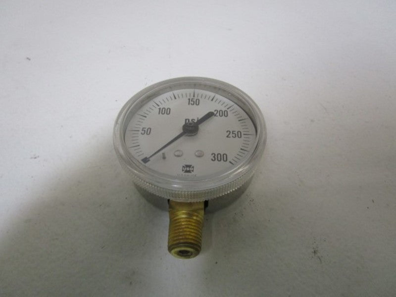 USG 300PSI 1/4" PRESSURE GAUGE 110785 P 1530 NSMP