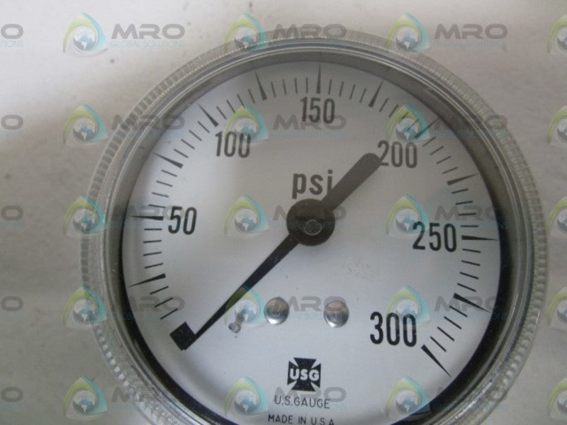 USG 300PSI 1/4" PRESSURE GAUGE 110785 P 1530 NSMP