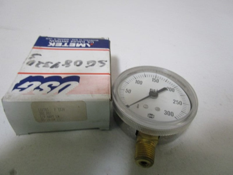 USG 300PSI 1/4" PRESSURE GAUGE 110785 P 1530 NSMP
