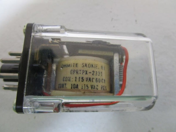 OHMITE RELAY GPRTPX-233T NSMP