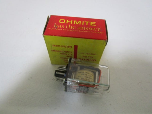 OHMITE RELAY GPRTPX-233T NSMP