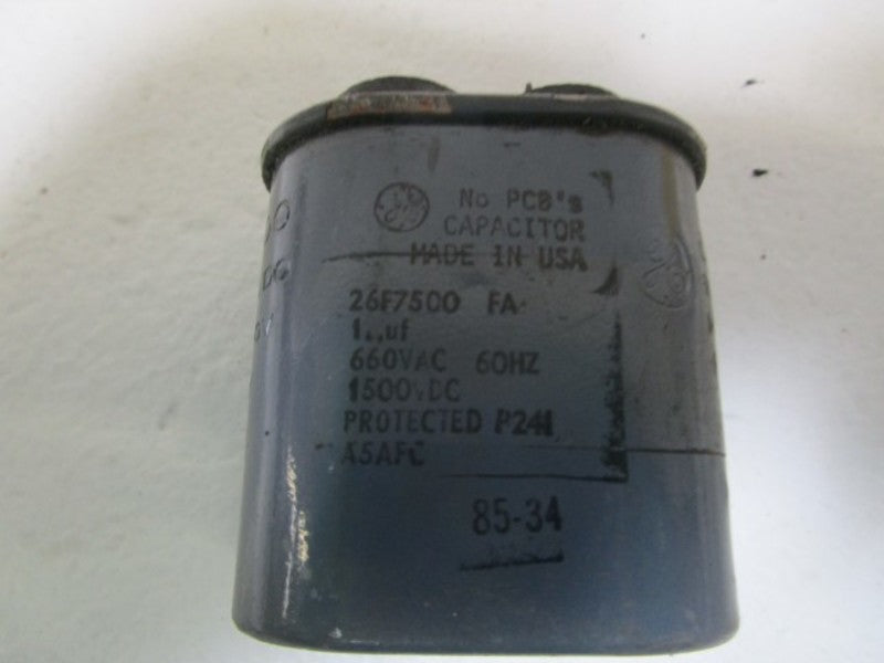 GENERAL ELECTRIC 26F7500 CAPACITOR 660VAC UNMP