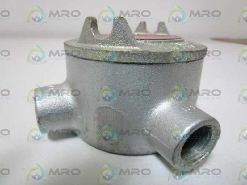 O-Z/GEDNEY CONDUIT OUTL BOX GUA-CS NSNP