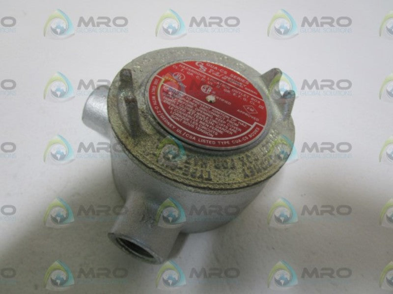 O-Z/GEDNEY CONDUIT OUTL BOX GUA-CS NSNP