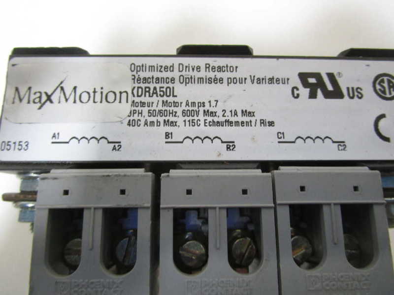 MAX MOTION OPTIMIZED DRIVE REACTOR KDRA50L UNMP