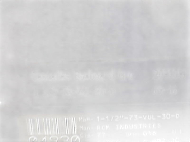 RMC INDUSTRIES INC. GAUGE 1 1/2-73-VUL-30-D NSMP