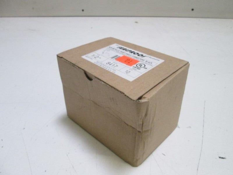 LOT OF 4 THE SEAL PROOF RIGHT ANGLE CONNECTORS (BLACK) 1/2" 8417 NSMP