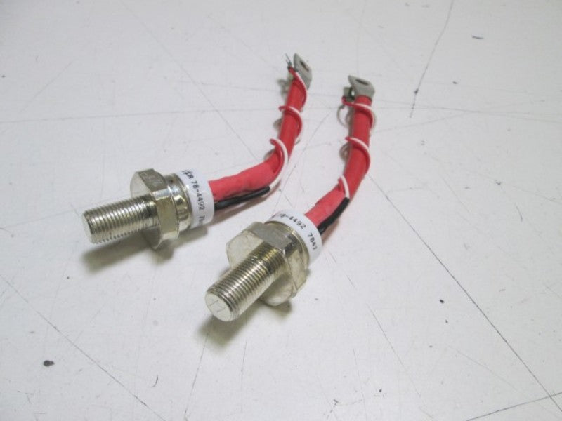 LOT OF 2 I & R THYRISTOR 78-4492- 7847 NSNP