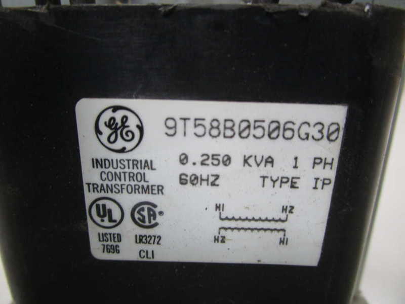 GENERAL ELECTRIC TRANSFORMER 9T58B0506G30 UNMP