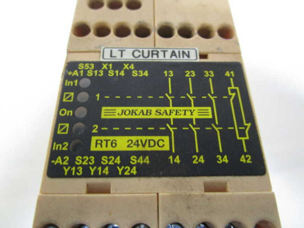 JOKAB  24VDC SAFETY RELAY RT6 UNMP