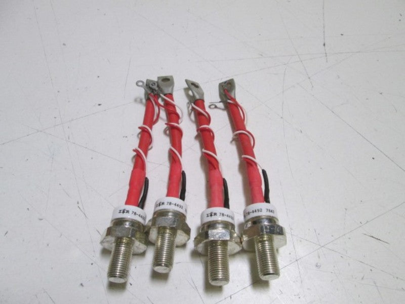 LOT OF 4 I & R THYRISTOR 78-4492 7847 NSNP