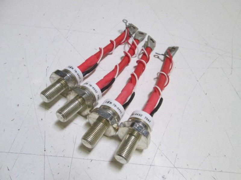 LOT OF 4 I & R THYRISTOR 78-4492 7847 NSNP
