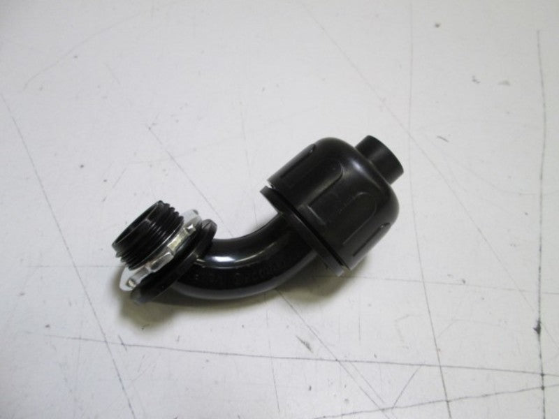 LOT OF 6 THE SEAL PROOF RIGHT ANGLE CONNECTORS (BLACK) 1/2" 8417 NSMP