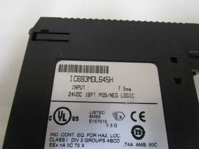 GE FANUC INPUT MODULE IC693MDL645H (AS PICTURED) UNMP
