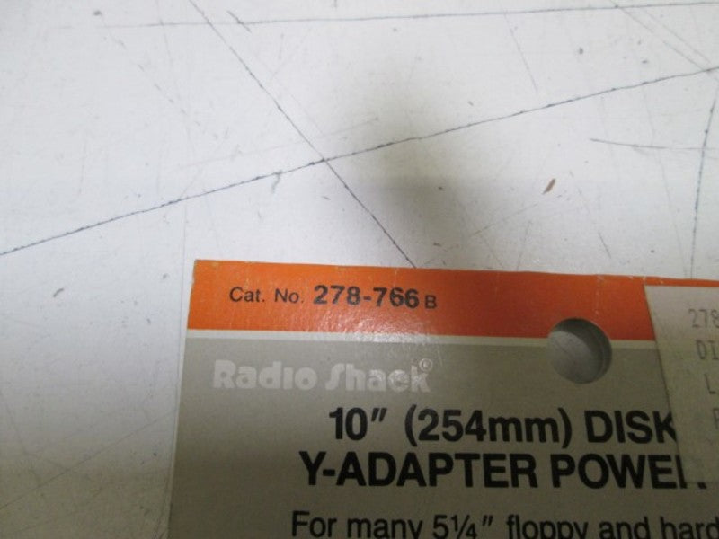 RADIO SHACK Y-ADAPTER CABLE 278-766 NSMP