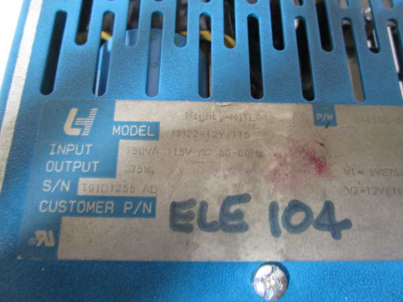 LH POWER SUPPLY M122-12Y/115 UNMP
