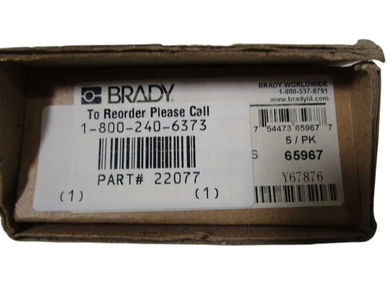 LOT OF 3 BRADY LOCKOUT HASP 65967 NSMP
