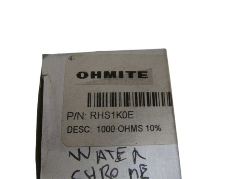 OHMITE RHEOSTAT RHS1K0E 1000OHMS NSMP