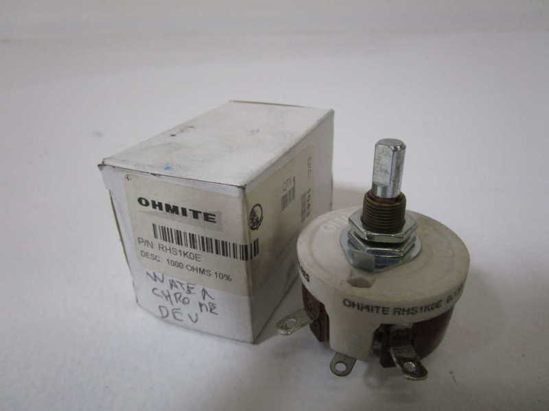 OHMITE RHEOSTAT RHS1K0E 1000OHMS NSMP