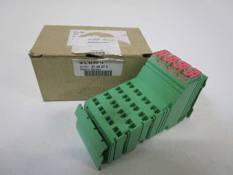 PHOENIX CONTACT TERMINAL BLOCK IB IL 24 DO 16 NSMP