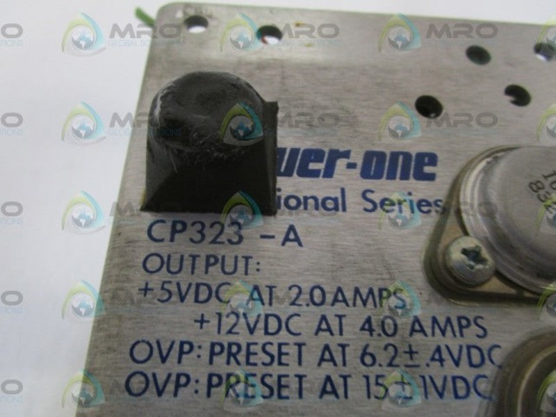 POWER-ONE POWER SUPPLY CP323-A UNMP