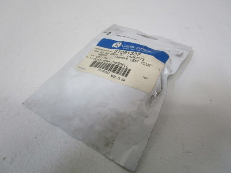 GRAPHIC CONTROLS GREEN MARKER 82-82-0304-01 ORIGINAL PACKAGE