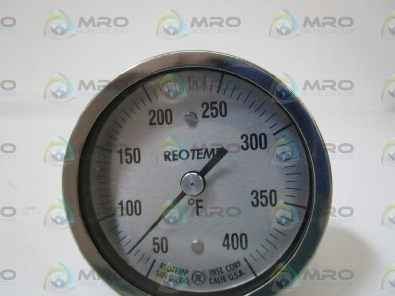 REOTEMP THERMOMETER 50 TO 400F LL/04/01/F65 NSMP
